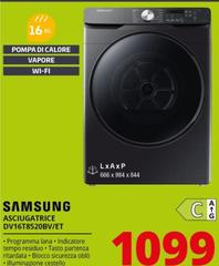 Samsung - Asciugatrice DV16T8520BV/ET
