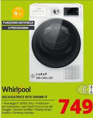 Whirlpool - Supreme Silence Asciugatrice A Libera Installazione - W7X D95WR IT
