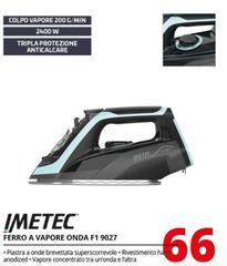 Imetec - Ferro A Vapore Onda  F1 9027