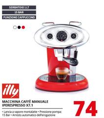 Illy - X7.1 Iperespresso Automatica/Manuale Macchina Per Caffè A Capsule 1 L