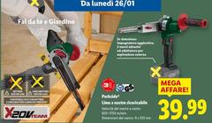 Parkside - Lima A Nastro Ricaricabile