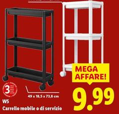 W5 - Carrello Mobile O Di Servizio 