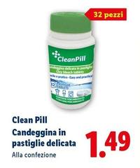 Clean Pill - Candeggina In Pastiglie Delicata
