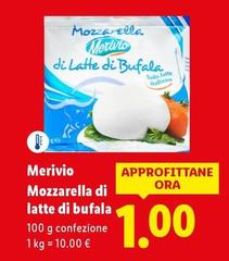 Merivio - Mozzarella Di Latte Di Bufala
