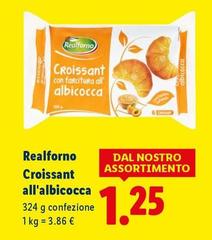 Realforno - Croissant All'Albicocca