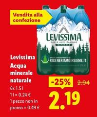 Levissima - Acqua Minerale Naturale