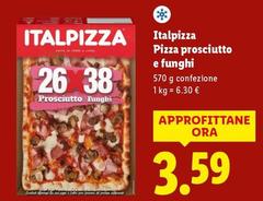 Italpizza - Pizza Prosciutto E Funghi