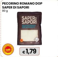 Saper Di Sapori - Pecorino Romano DOP 80 G