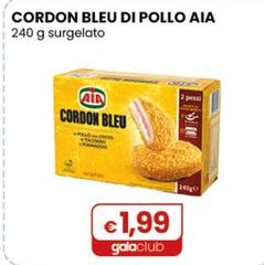 Aia - Cordon Bleu Di Pollo 240 G Surgelato