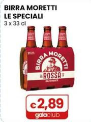 Moretti  - Birra Le Speciali 3 X 33 Cl