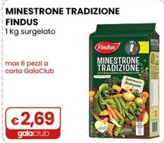 Findus - Minestrone Tradizione 1 Kg Surgelato