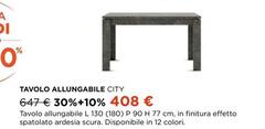 Tavoli Allungabile City