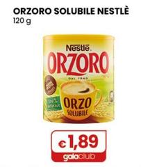 Nestlè - Orzoro Solubile 120 G