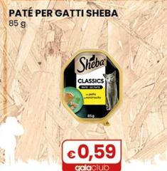 Sheba - Paté Per Gatti 85 G