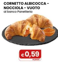 Cornetto Albicocca-Nocciola-Vuoto