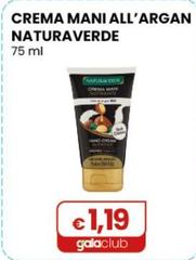 Naturaverde - Crema Mani All’Argan 75 Ml