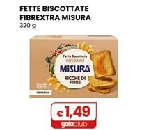Misura - Fette Biscottate Fibrextra 320 G