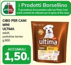 Ultima - Cibo Per Cani Mini