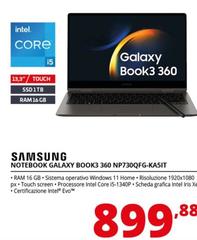 Samsung - Notebook Galaxy Book3 360 NP730QFG-KA5IT