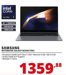 Samsung - Notebook Galaxy Book4 Pro