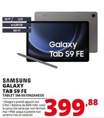 Samsung - Galaxy Tab S9 FE Tablet SM-X610NZAAEUE