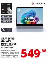 Samsung - Galaxy Book4 Edge Chromebook NP750XQA-KB1IT 