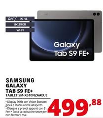 Samsung - Galaxy Tab S9 FE+ Tablet SM-X610NZAAEUE