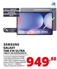 Samsung - Galaxy Tab S10 Ultra Tablet SM-X920NZAREUE