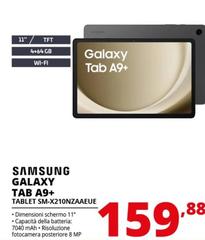 Samsung - Galaxy Tab A9+ Tablet SM-X210NZAAEUE 