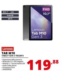 Lenovo - Tab M10 Tablet Gen 3 TB328FU 