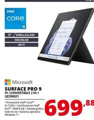 Samsung - Surface Pro 9 Pc Convertibile 2 In 1 QEZ00021