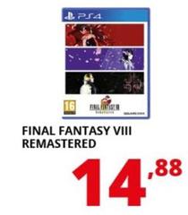 Sony - Final Fantasy VIII Remastered