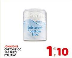 Johnson's - Cotton Fioc 100 Pezzi Italiano