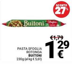 Buitoni - Pasta Sfoglia Rotonda