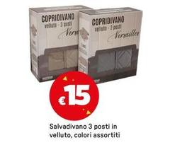 Salvadivano 3 Posti In Velluto