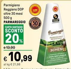 Parmareggio - Parmigiano Reggiano DOP Oltre 30 Mesi