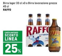 Raffo - Birra Lager O Birra Lavorazione Grezza