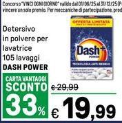 Dash Power - Detersivo In Polvere Per Lavatrice