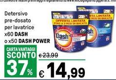 Dash/Dash Power - Detersivo Pre-Dosato Per Lavatrice