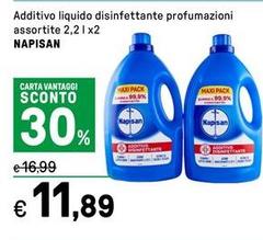 Napisan - Additivo Liquido Disinfettante