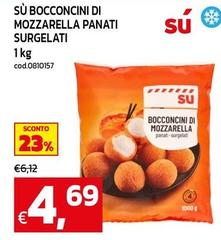 Bocconcini Di Mozzarella Panati Surgelati