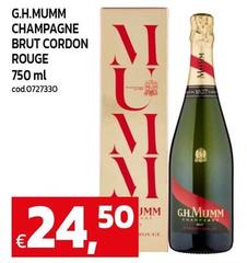G.h. mumm - Champagne Brut Cordon Rouge