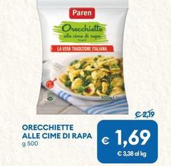Paren - Orecchiette Alle Cime Di Rapa