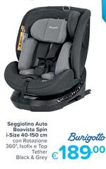 Burigotto - Seggiolino Auto Soavista Spin I-Size 40-150 Cm 