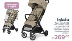 Inglesina - Passeggino Quid 3 