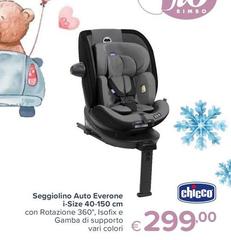 Chicco - Seggialino Auto Everone I-Size 40-150 Cm