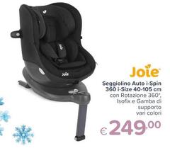 Joie - Seggiolino Auto I-Spin 360 I-Size 40-105 Cm