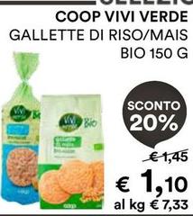 Vivi verde coop - Gallette Di Riso/Mais Bio
