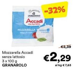 Granarolo - Mozzarella Accadi Senza Lattosio