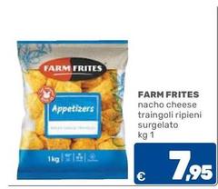 Farm Frites - Nacho Cheese Traingoli Ripieni Surgelato